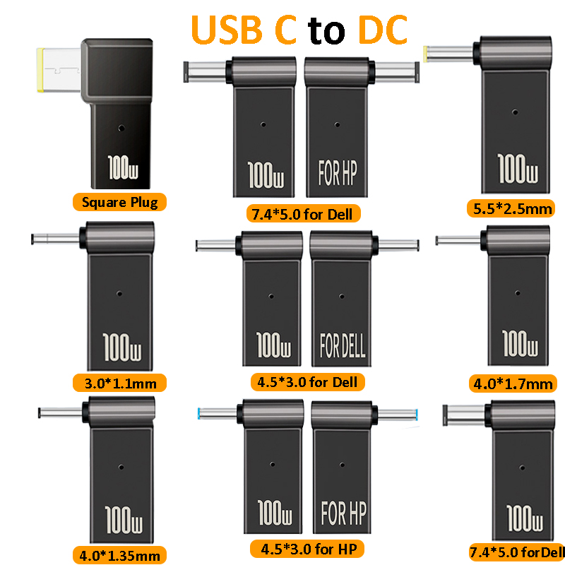 Laptop Accessories Dell - PD 100W Laptop Power Charger Connector