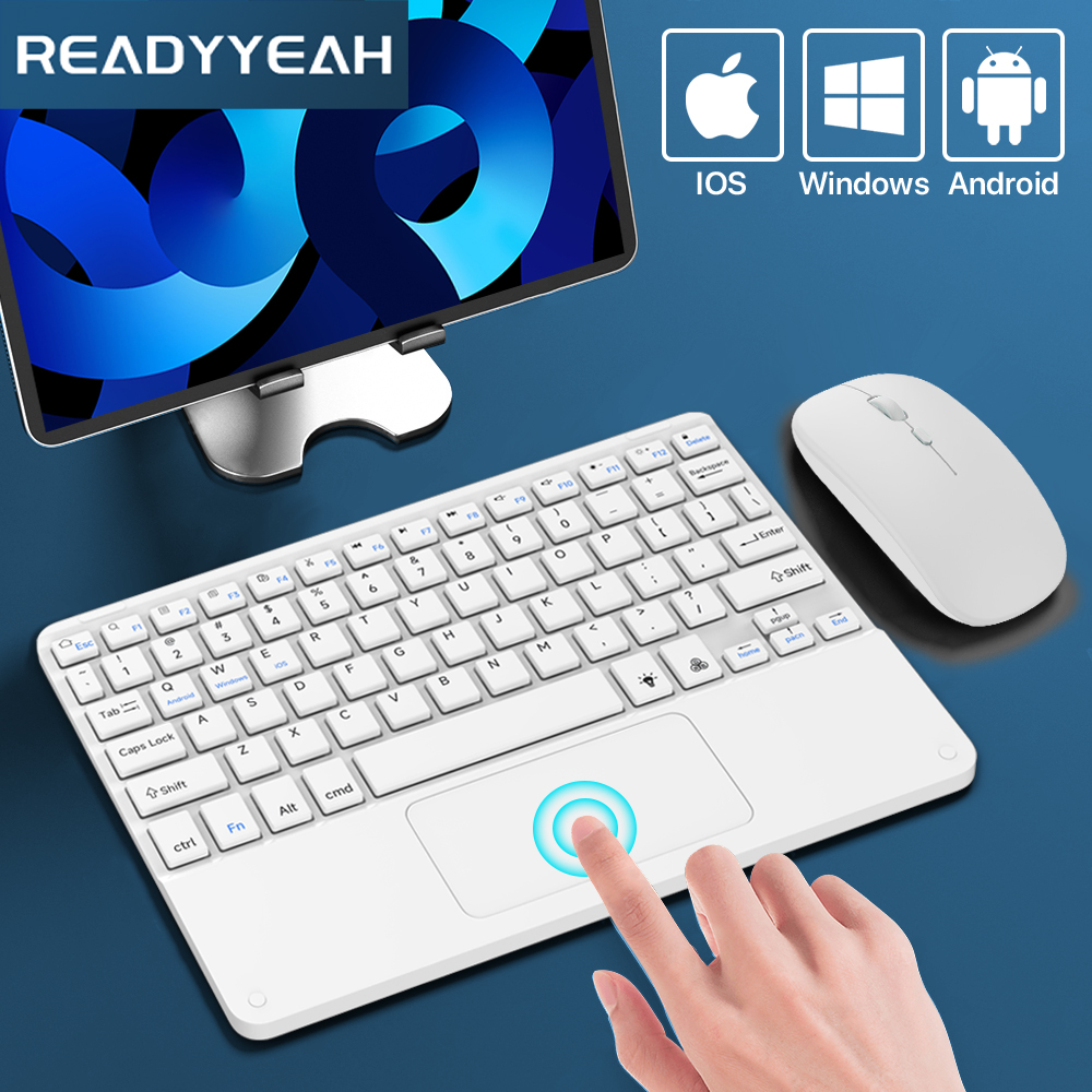 Laptop Accessories Combo - Touchpad Wireless Keyboard and Mouse Bluetooth