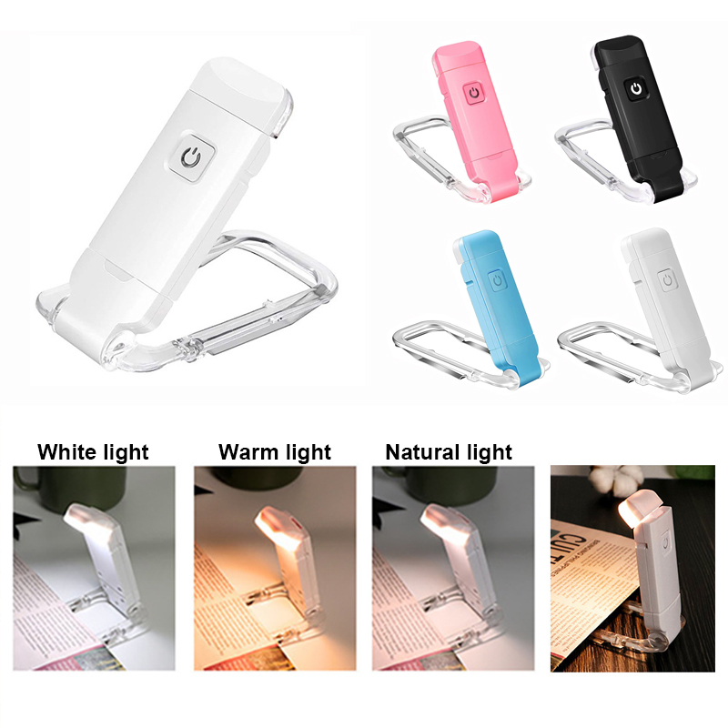Laptop Accessories Light - Reading Light Clip on Book Lamp,