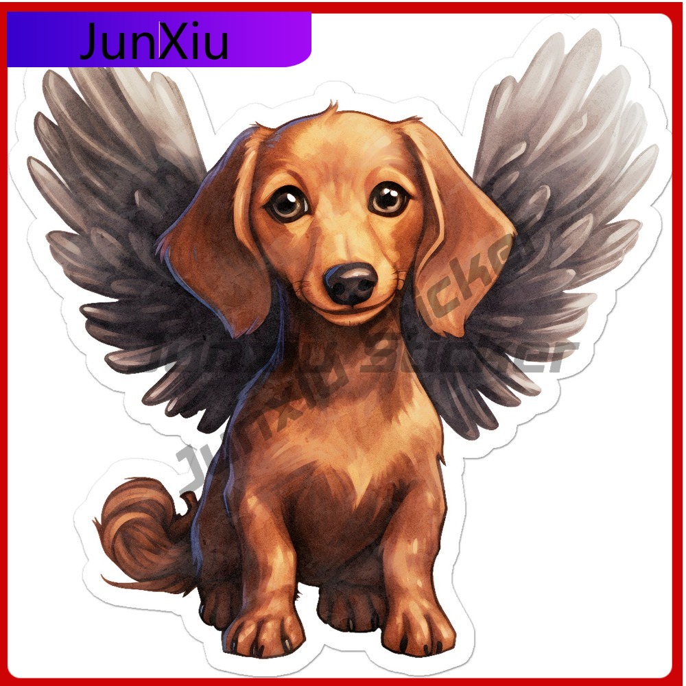 Laptop Accessories You Must Have - Dachshund Angel Vinyl New Must Have