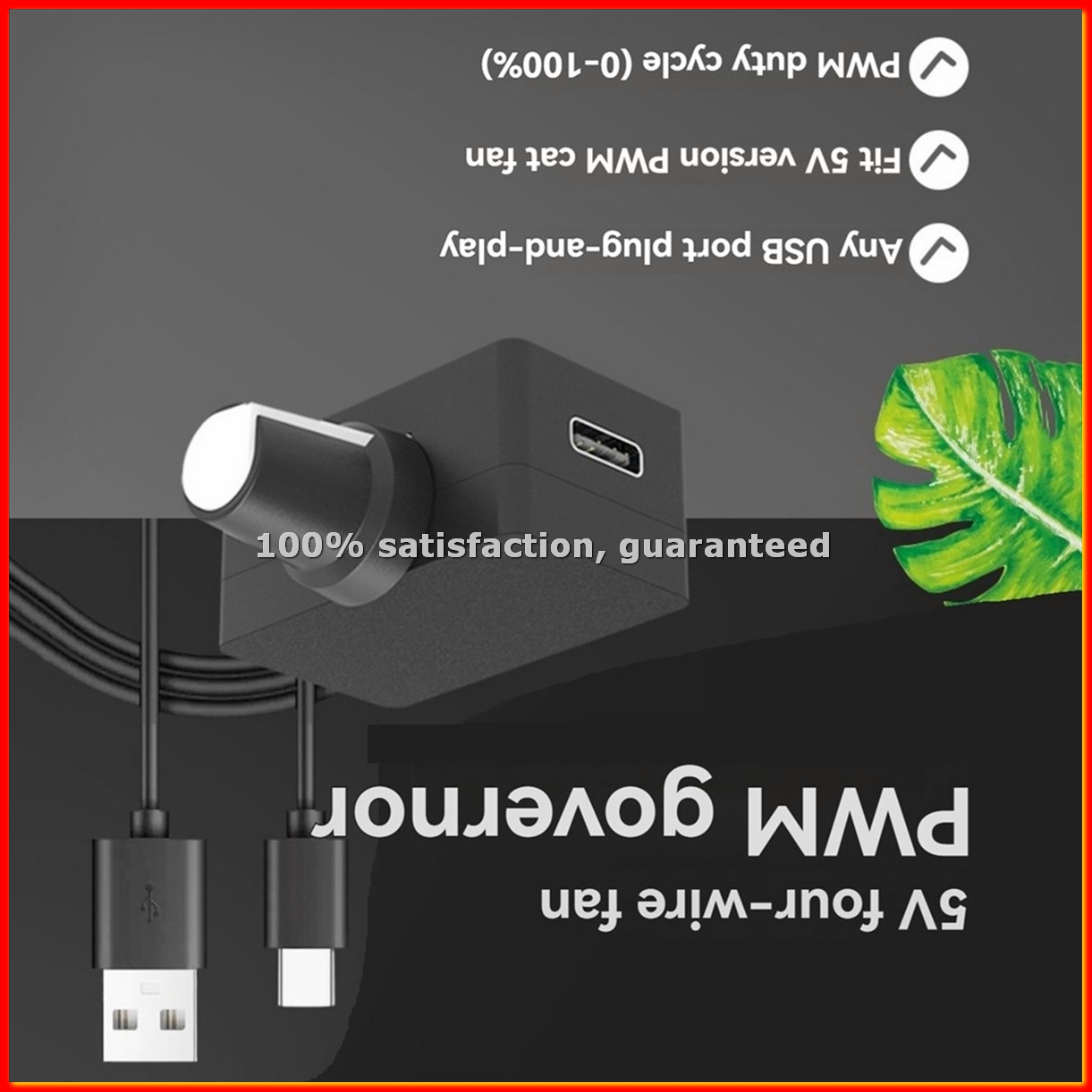 Usb C Power Adapter - PWM Speed Controller 5V 4Pin PWM