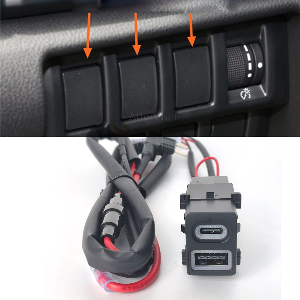 Usb C Power Adapter - Modified Car USB QC3.0 Type-C PD