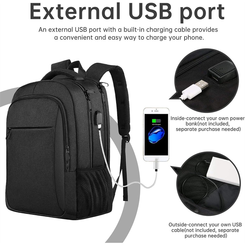 Anti Theft USB Waterproof Hard - Laptop Backpack Anti Theft review and price