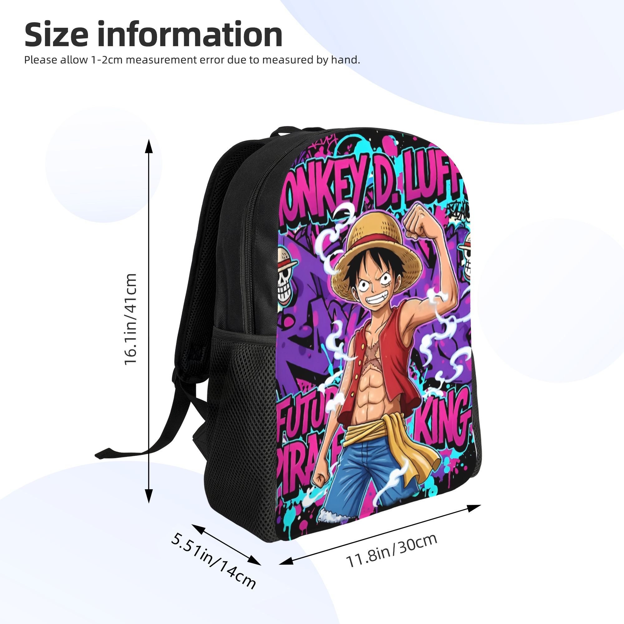 Custom One P-Pieces Luffys Tra - Laptop Accessories For Students review and price