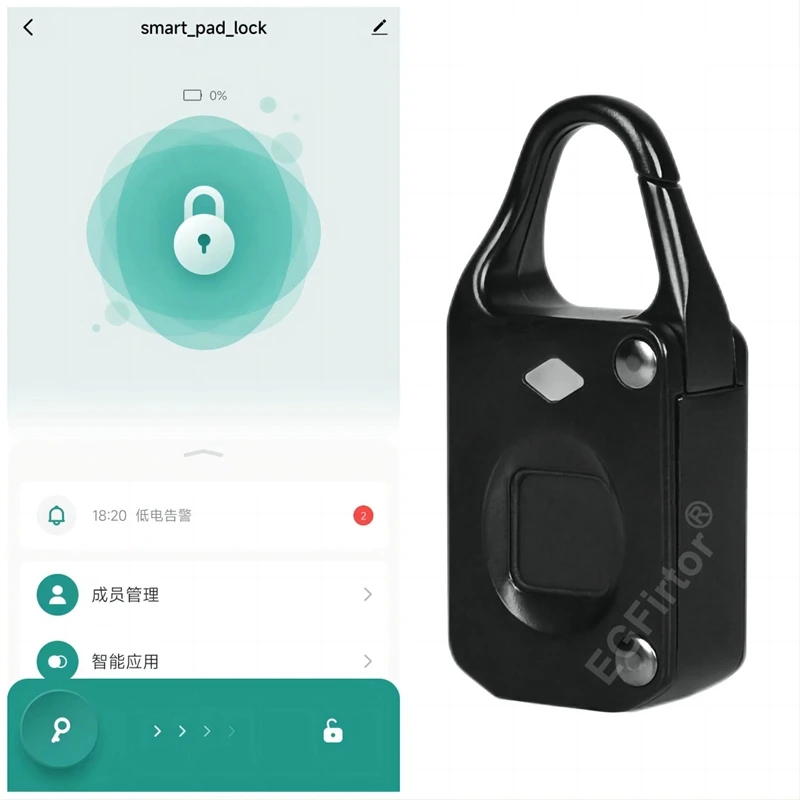 Tuya Bluetooth Mini Fingerprin - Laptop Backpack Anti Theft review and price