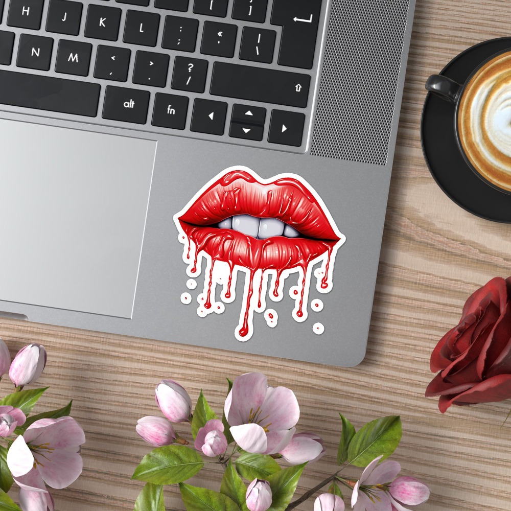 Dripping Red Lips New Must Hav - Laptop Accessories You Must Have review and price
