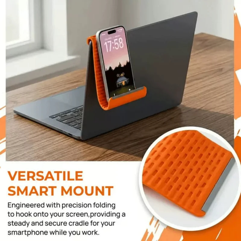 Silicone Foldable Phone Stand  - Apple Accessories Laptop review and price
