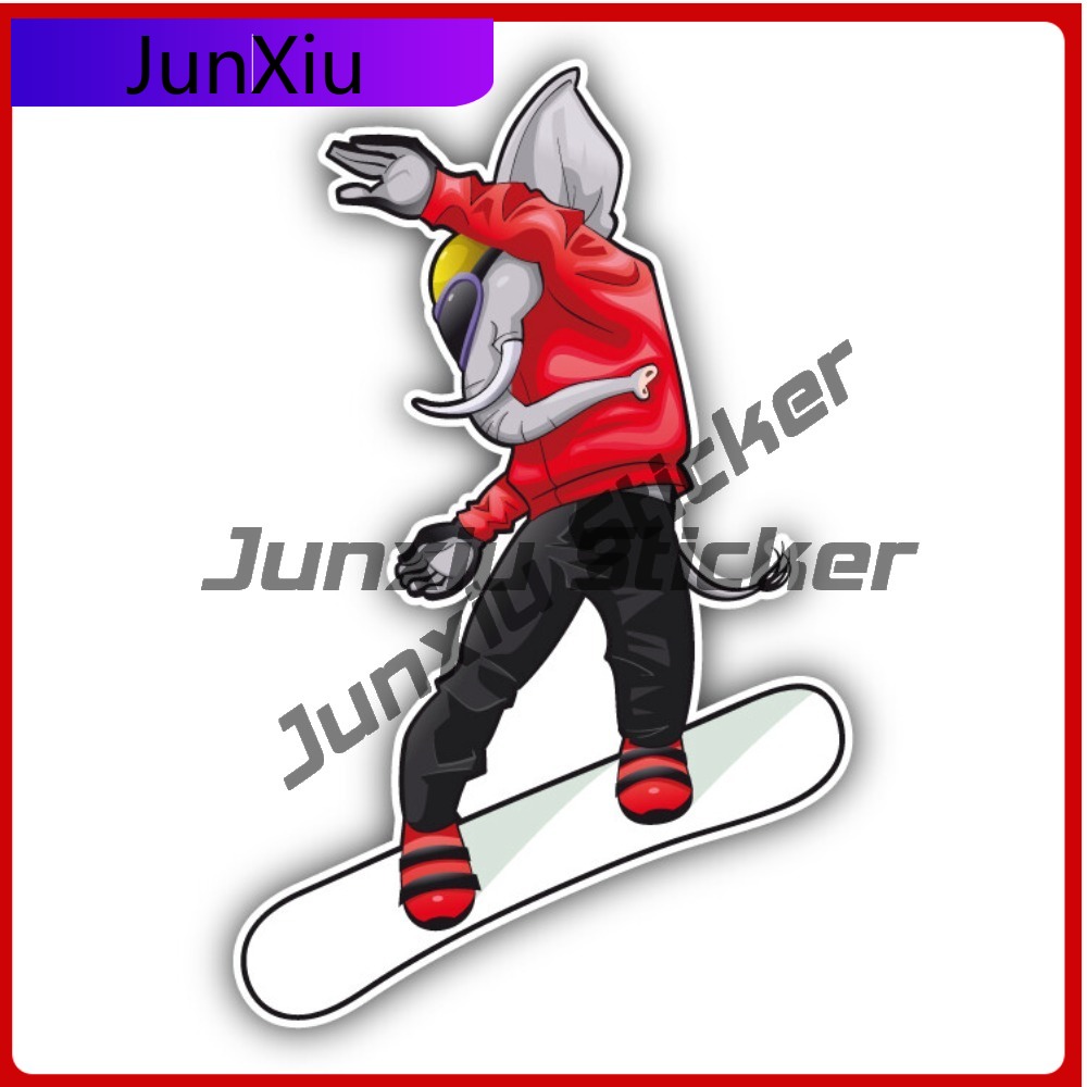 Elephant Snowboarder Car Eye C - Laptop Accessories You Must Have review and price