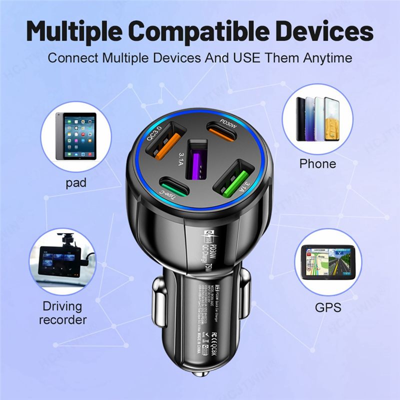 Car USB Type C Fast Charging P - Usb C Power Adapter review and price