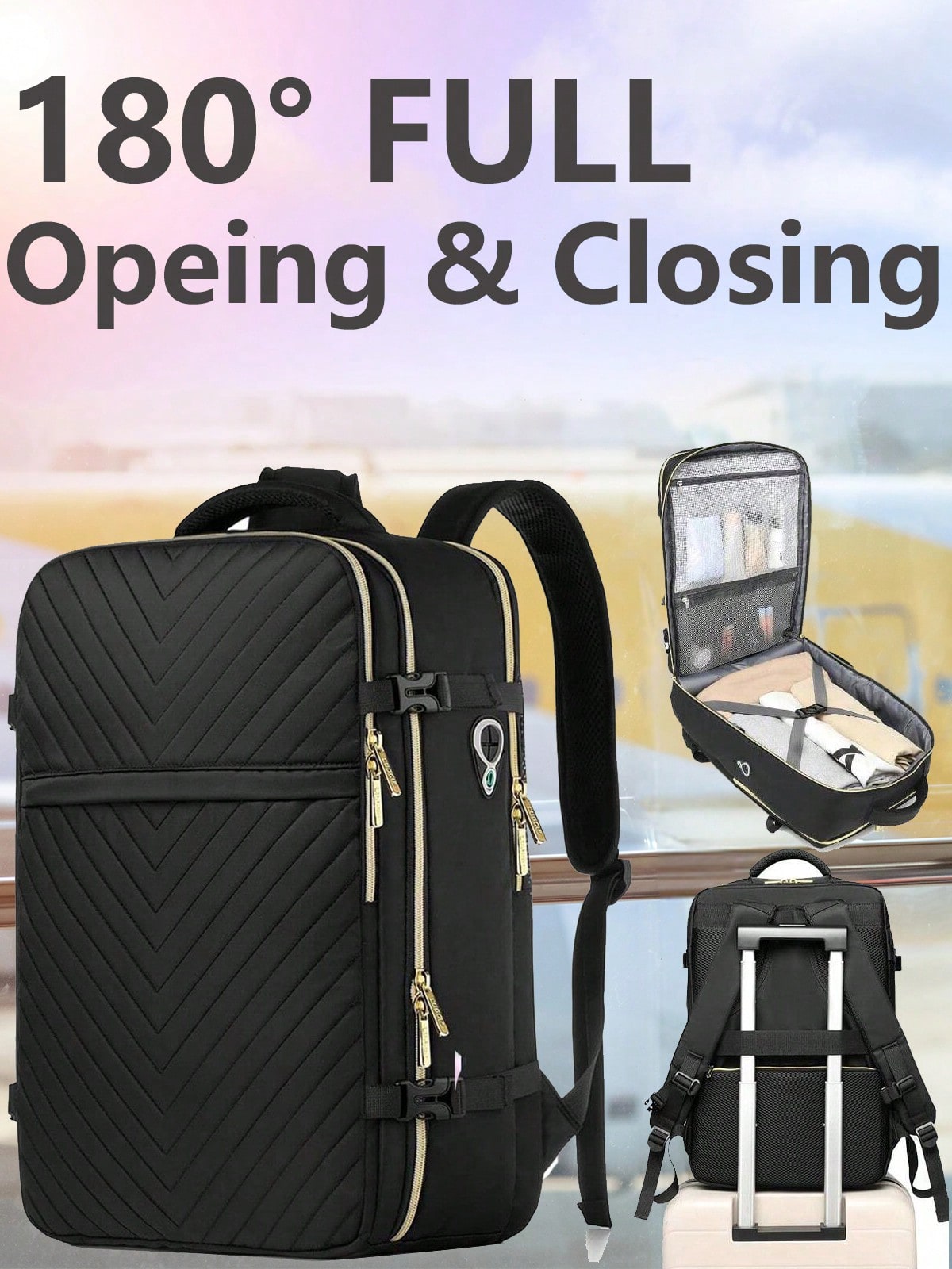 Large Carry On Travel Backpack - Laptop Backpack Anti Theft review and price