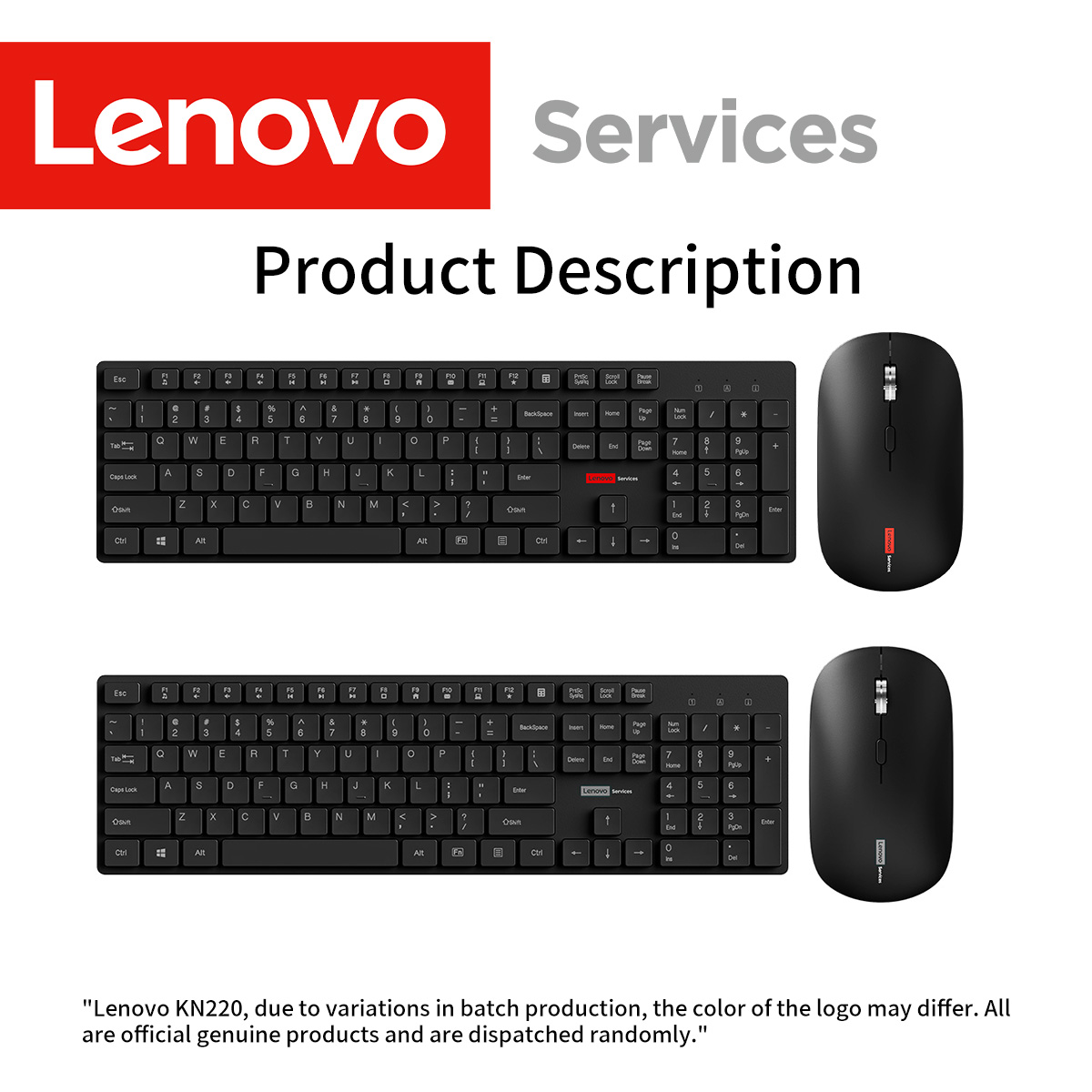 Lenovo KN220 Silent 2.4G Wirel - Laptop Accessories Combo review and price