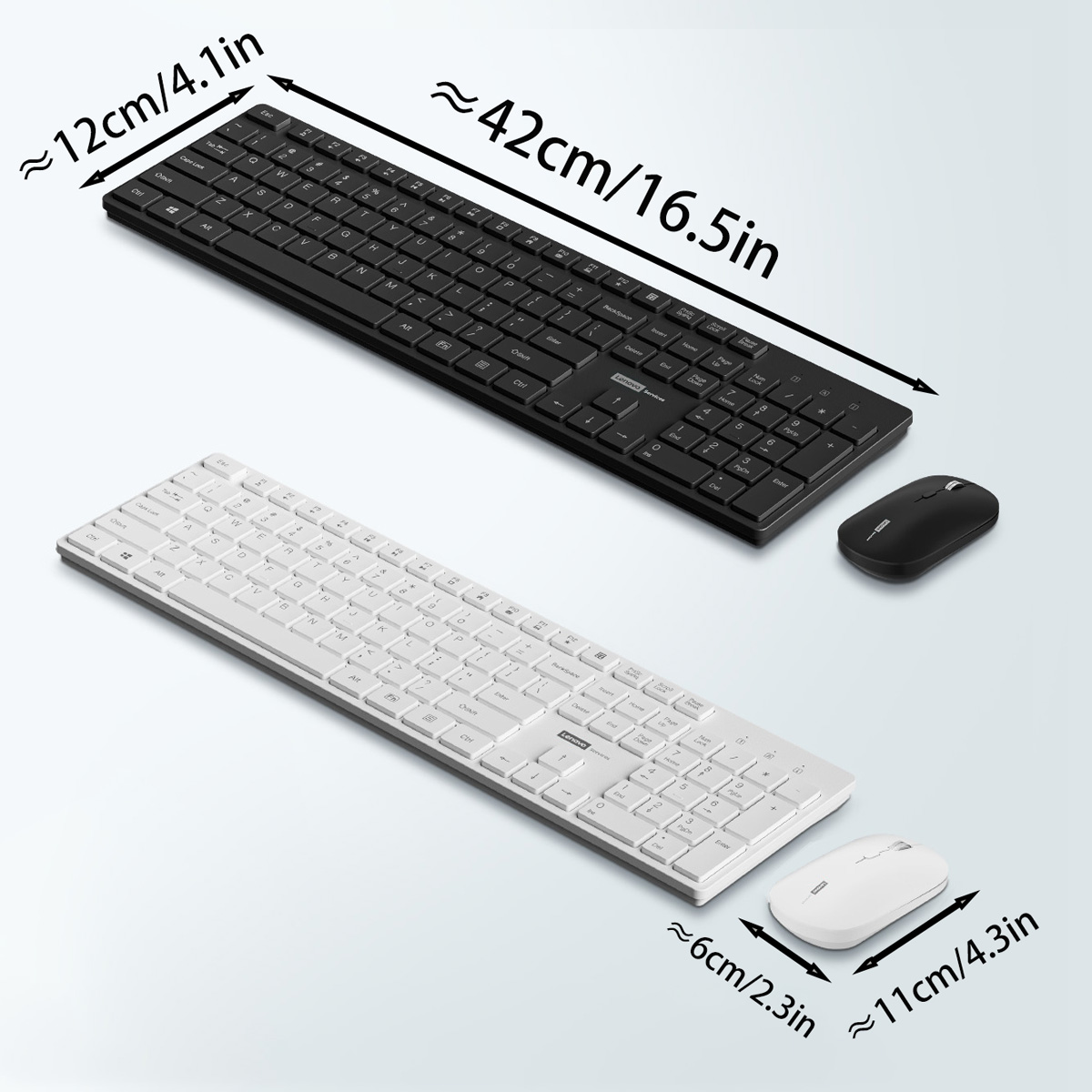 Lenovo KN220 Silent 2.4G Wirel - Laptop Accessories Combo review and price