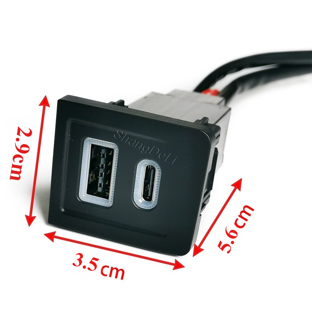 12V/24V Car Dual Charger Socke - Usb C Power Adapter review and price