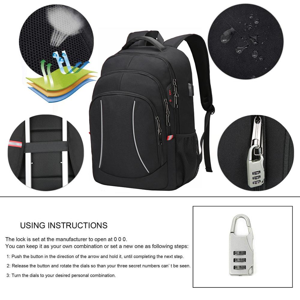 Men Multifuction Travel Laptop - Laptop Backpack Anti Theft review and price