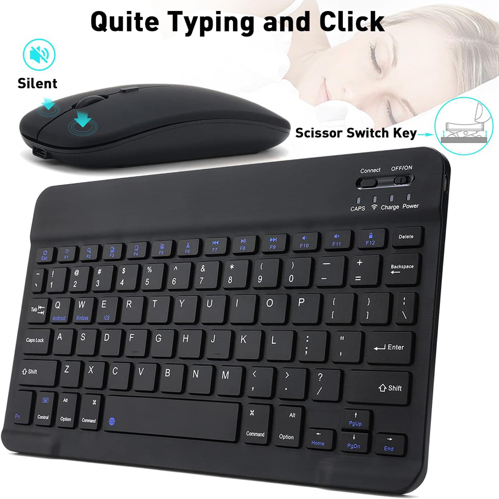 10 lnch Wireless  Bluetooth Mi - Laptop Accessories Combo review and price
