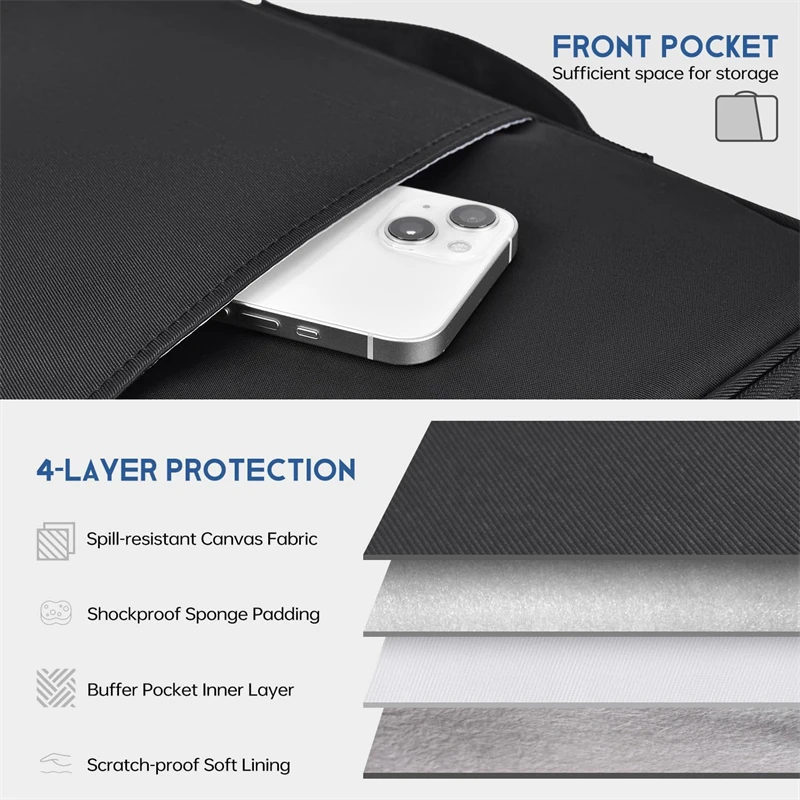 Waterproof Shockproof Handle B - Apple Accessories Laptop review and price