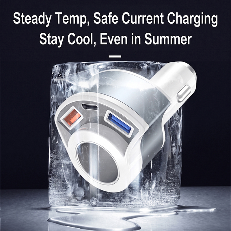 Fast Charging Multi Port Vehic - Usb C Power Adapter review and price