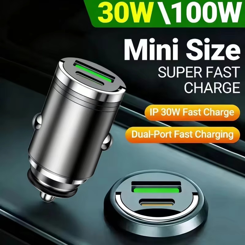 100W PD USB Car Charger Lighte - Usb C Power Adapter review and price