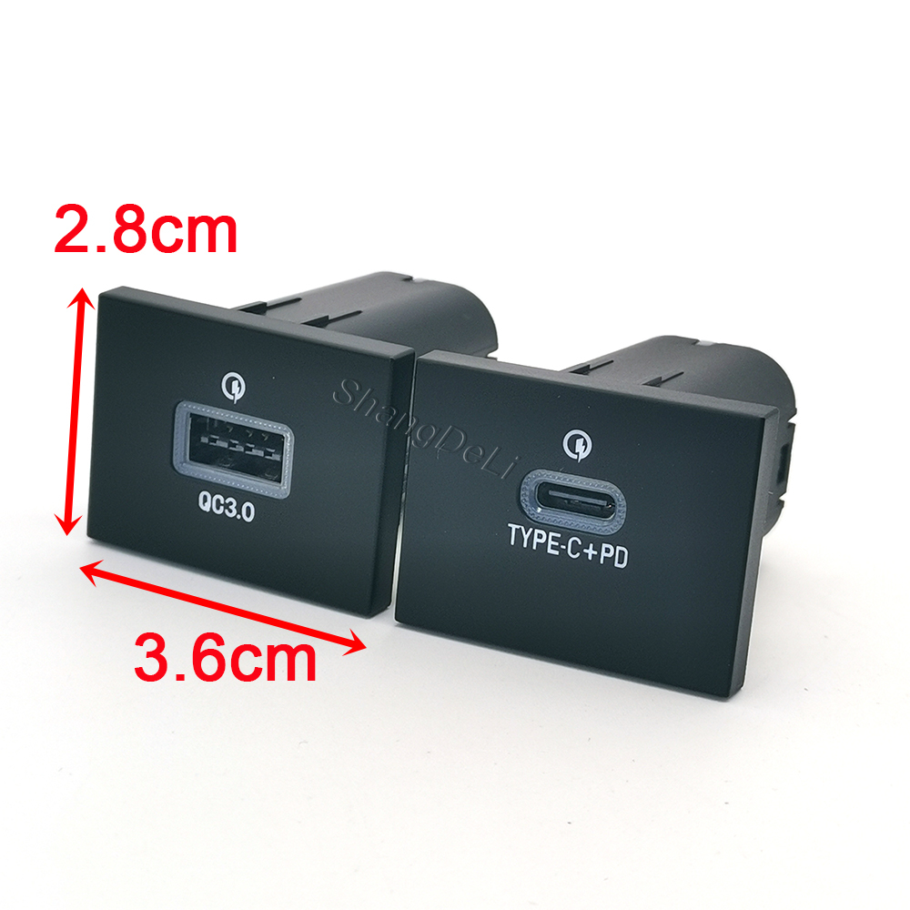 1PC Fit  For Ford Focus 2004-2 - Usb C Power Adapter review and price