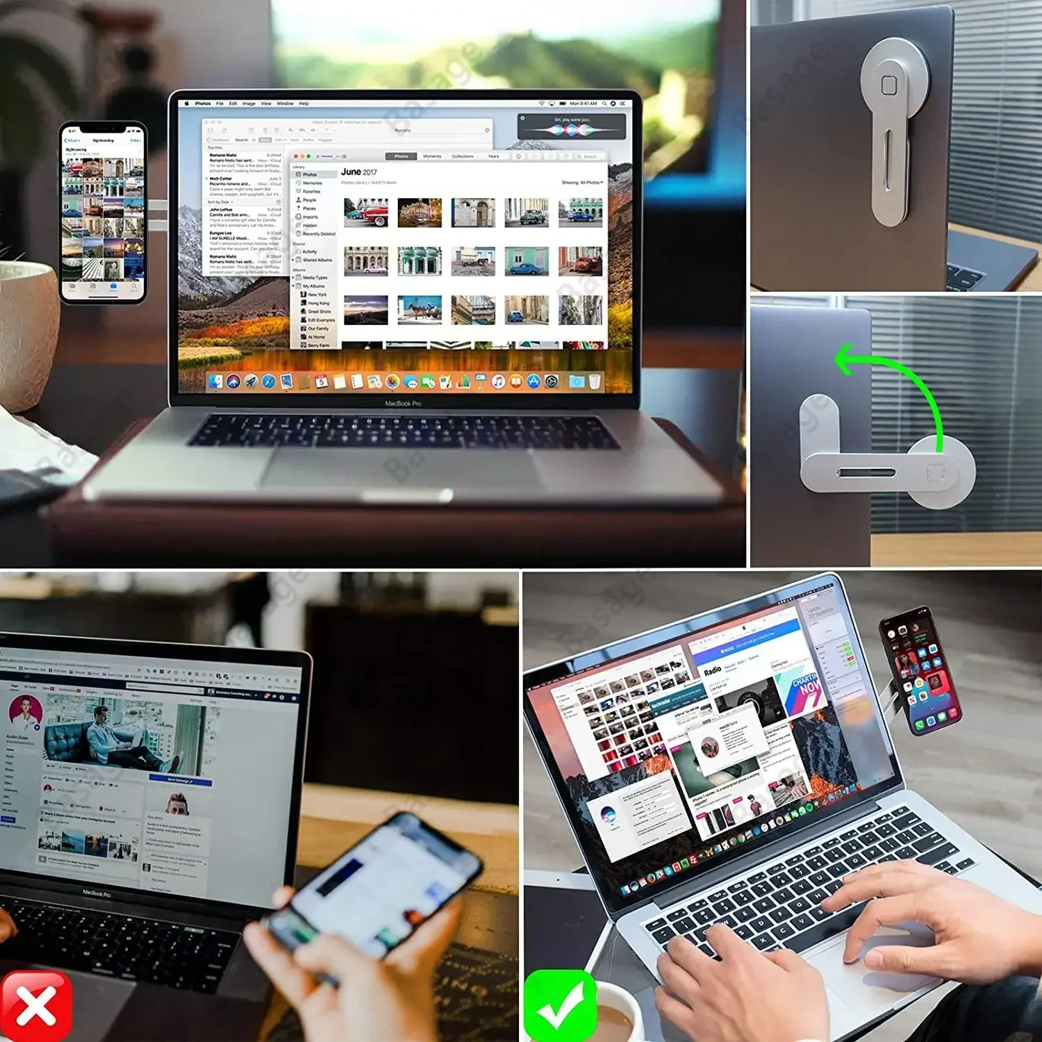 Foldable Magnetic Phone Holder - Laptop Accessories Must Have review and price