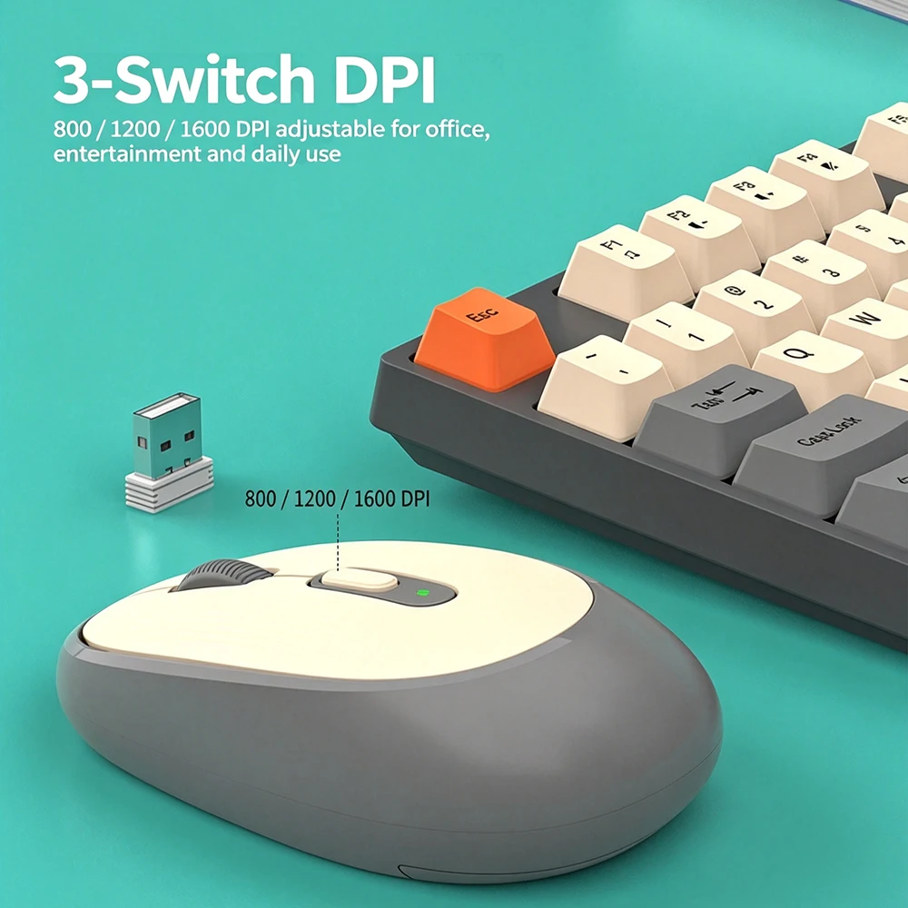 KEBIDUMEI 2.4G Wireless Keyboa - Laptop Accessories Combo review and price