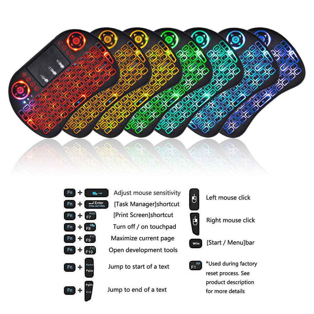 2.4G Air Mouse with Touchpad K - Laptop Accessories Combo review and price