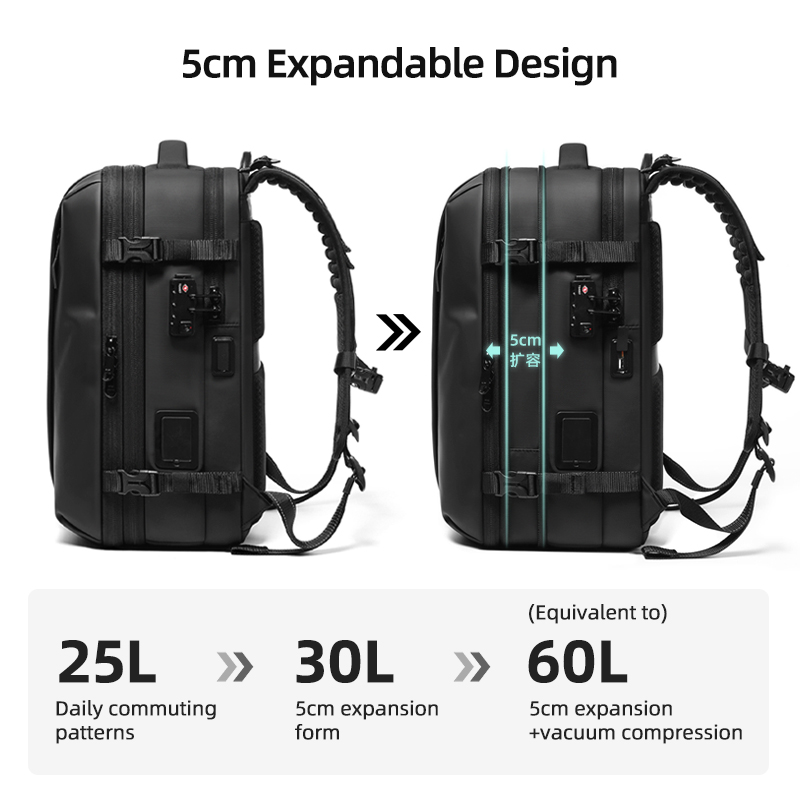 Men Travel Backpack One Click  - Laptop Backpack Anti Theft review and price