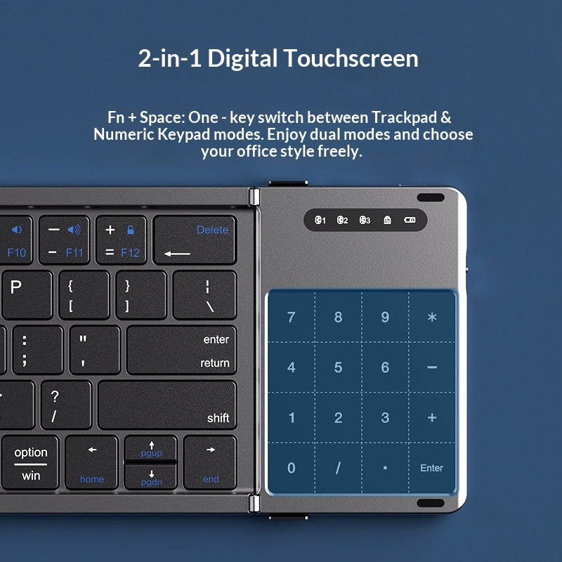 Mengzu Tri Fold Wireless Bluet - Laptop Accessories Toys review and price