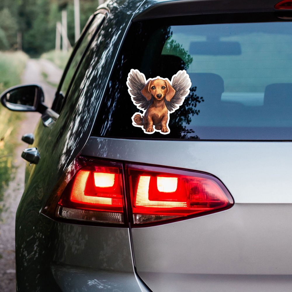 Dachshund Angel Vinyl New Must - Laptop Accessories You Must Have review and price